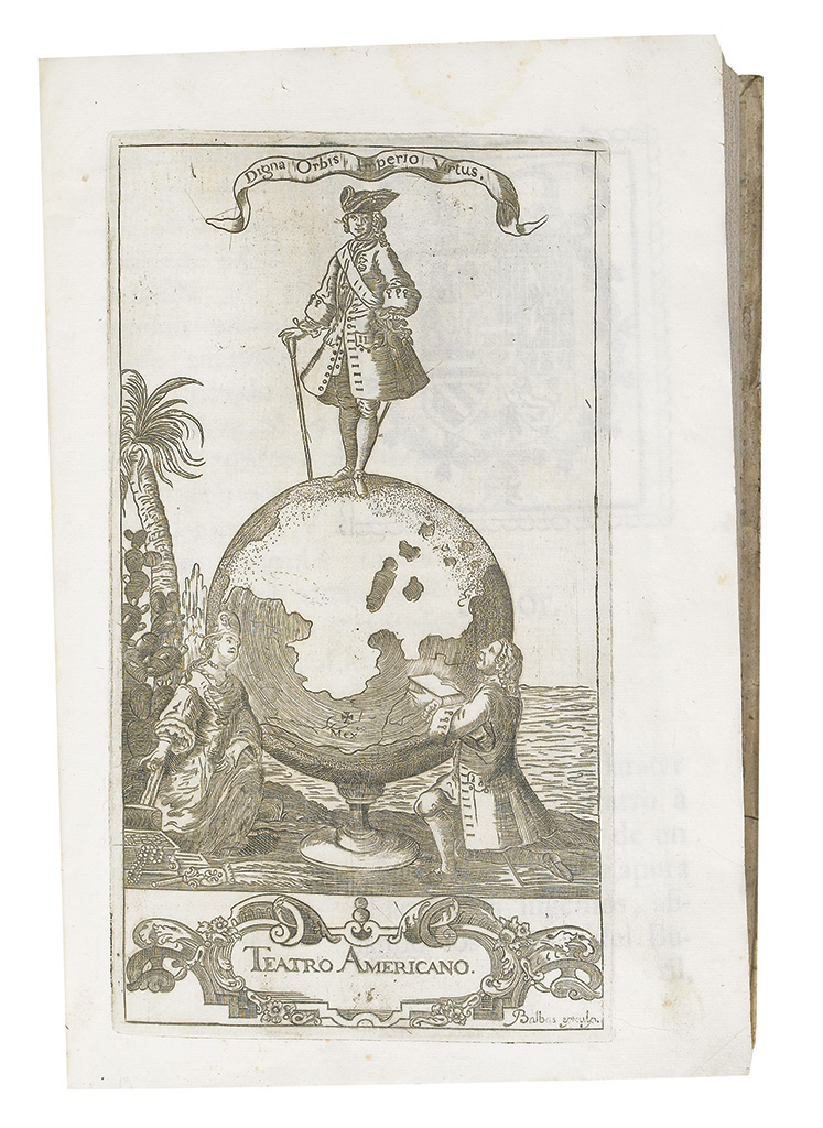 (MEXICO--1746.) Villa-Señor y Sánchez, José Antonio de. Theatro americano, descripcion general de los reynos . . . de la Nueva-España.